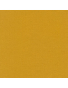 Tessuto cotone tinta unita patchwork Kona - Curry