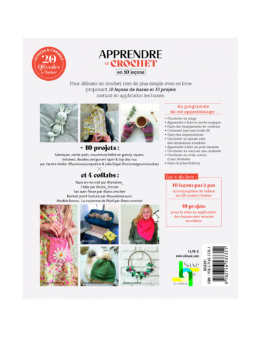 Libro imparare l'uncinetto in 10 lezioni