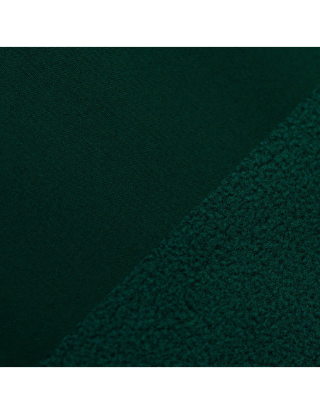Tessuto softshell idrorepellente con retro in micropile - Verde bottiglia