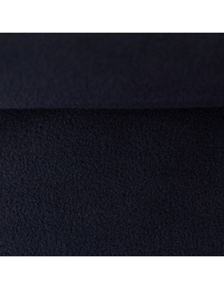 Tessuto micro pile deluxe - Blu marino