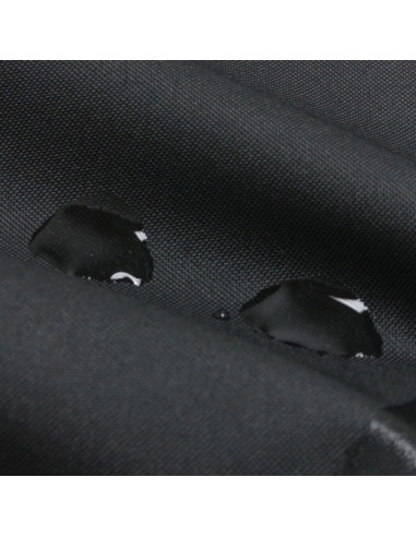Tessuto tela impermeabile e ultra-resistente - Nero