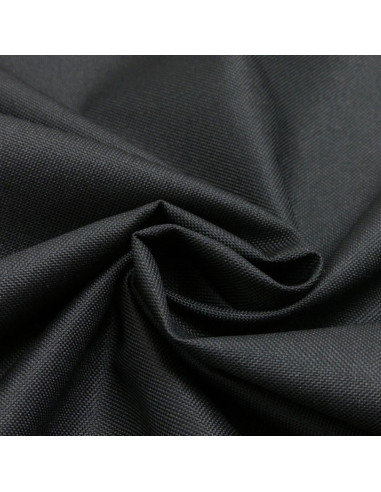 Tessuto tela impermeabile e ultra-resistente - Nero