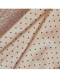 Tessuto velluto a coste a pois Off-White - Atelier Brunette 2