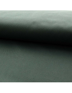 Tela di cotone canvas semi-intrecciata - Verde grigio