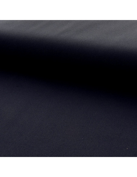 Tela di cotone canvas semi-intrecciata - Blu marino