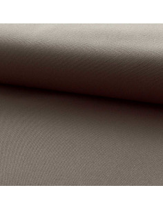 Tela di cotone canvas semi-intrecciata - Taupe