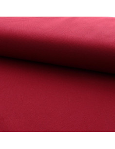 Tela di cotone canvas semi-intrecciata - Bordeaux