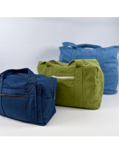 Modello di borsa e trousse da toilette Voyage - Ikatee