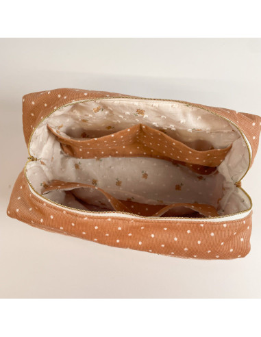 Modello di borsa e trousse da toilette Voyage - Ikatee