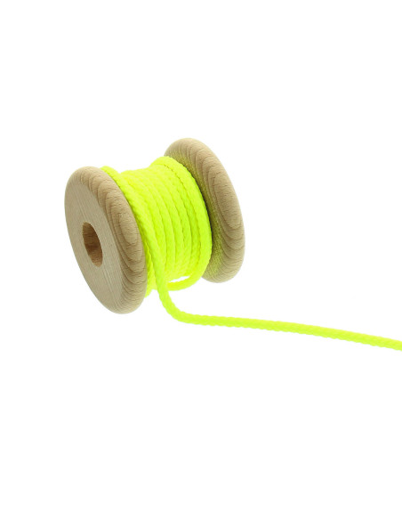 Cordoncino rotondo anorak - Giallo fluorescente
