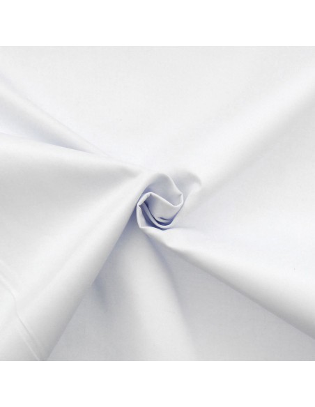 Tessuto gabardine policotone - Bianco