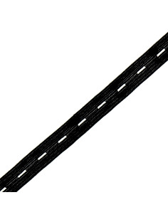 Elastico con asola per bambini - Nero