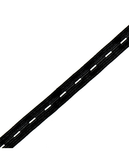 Elastico con asola per bambini - Nero