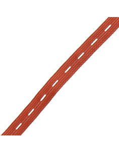 Elastico con asola per bambini - Arancione bruciato