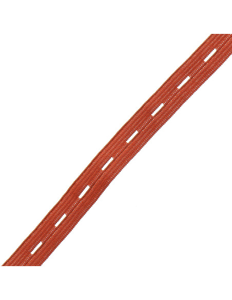 Elastico con asola per bambini - Arancione bruciato