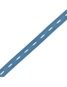 Elastico con asola per bambini - Blu jeans