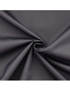 Tessuto gabardine policotone - Grigio scuro