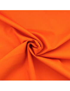Tessuto gabardine policotone - Arancione