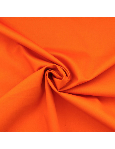 Tessuto gabardine policotone - Arancione