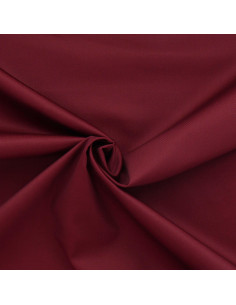 Tessuto gabardine policotone - Bordeaux