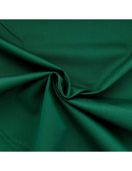 Tessuto gabardine policotone - Verde scuro