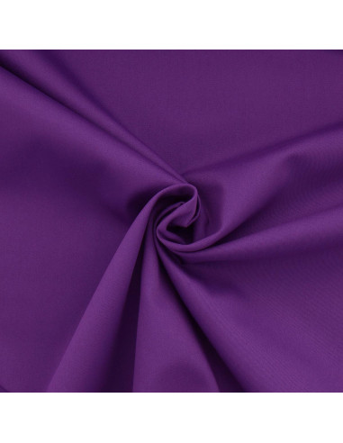 Tessuto gabardine policotone - Viola
