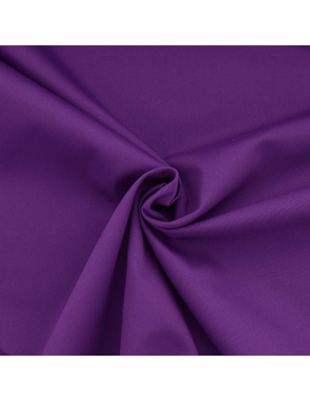 Tessuto gabardine policotone - Viola