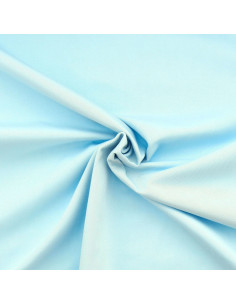 Tessuto gabardine policotone - Azzurro pastello