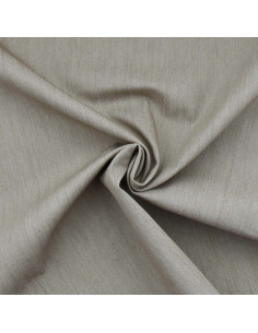 Tessuto jeans denim elasticizzato - Beige