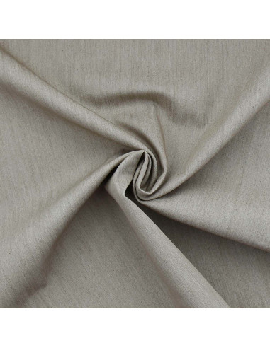 Tessuto jeans denim elasticizzato - Beige