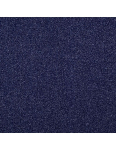 Tessuto jeans cotone leggero - Blu denim