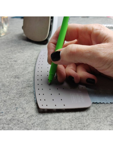 Regola in silicone per orli