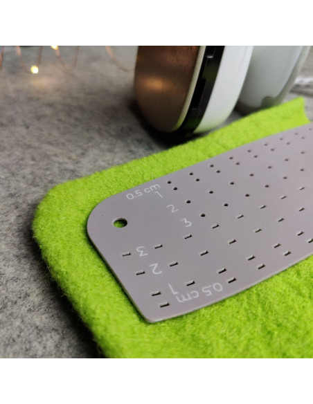Regola in silicone per orli