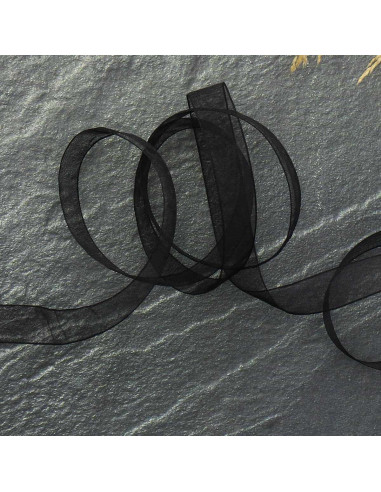 Nastro organza - Nero