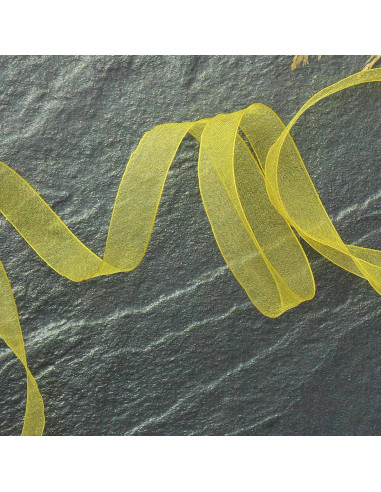 Nastro organza - Giallo