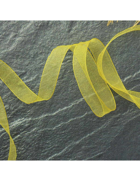 Nastro organza - Giallo