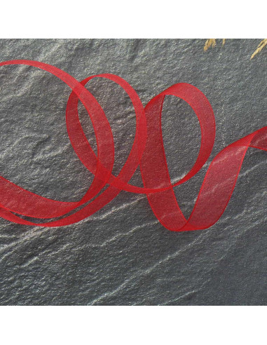 Nastro organza - Rosso