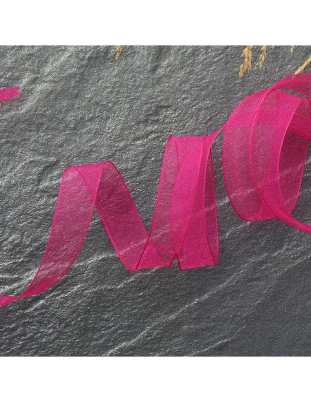 Nastro organza - Fucsia