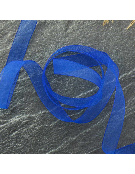 Nastro organza - Blu reale