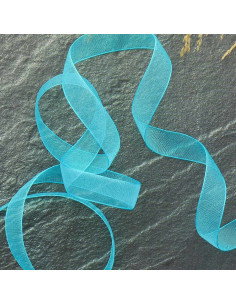Nastro organza - Blu turchese