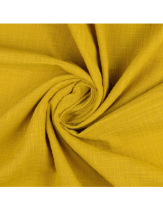 Tessuto doppia garza di cotone Vintage - Canna