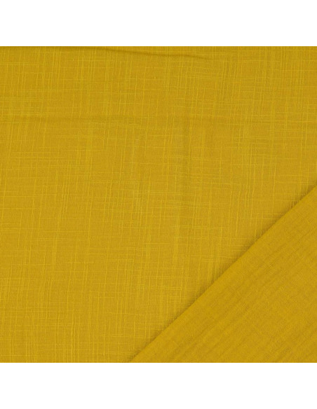 Tessuto doppia garza di cotone Vintage - Canna