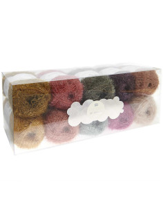 Set di 10 gomitoli di filo per uncinetto Creative Bubble - Earthy