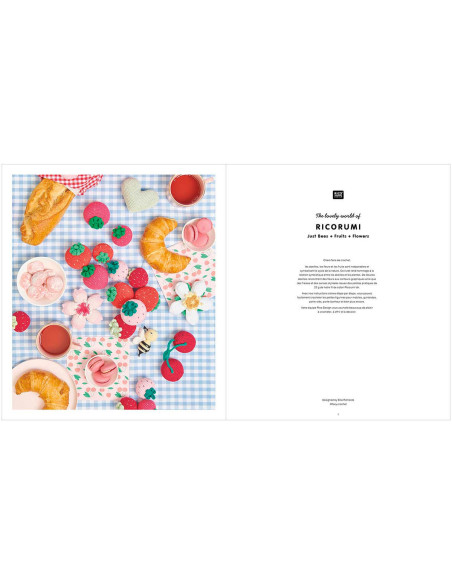 Libretto Ricorumi Just Bees + Fruits + Flowers