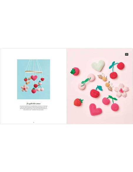 Libretto Ricorumi Just Bees + Fruits + Flowers