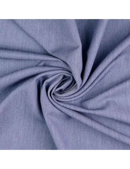 Tessuto gabardine morbido - Blu jeans