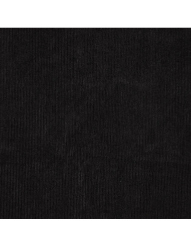 Tessuto a coste - Nero