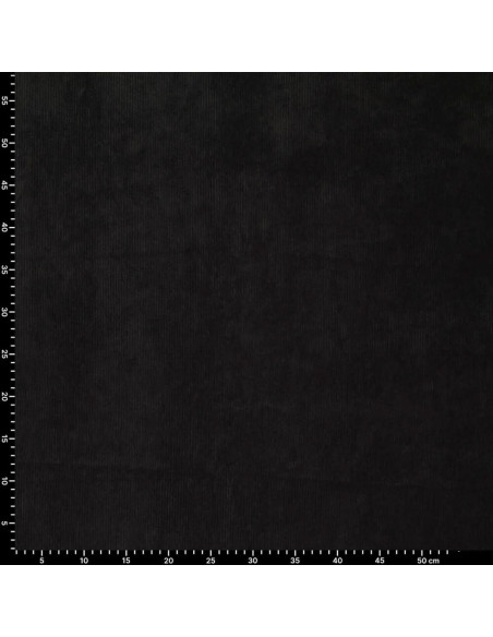 Tessuto a coste - Nero