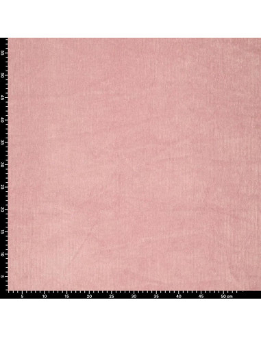 Tessuto a coste - Rosa antico chiaro