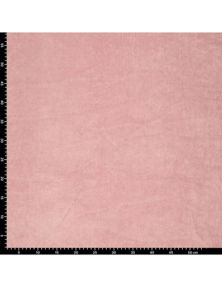 Tessuto a coste - Rosa antico chiaro